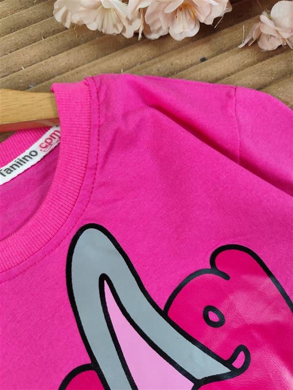 تیشرت شلوارک pink bugs