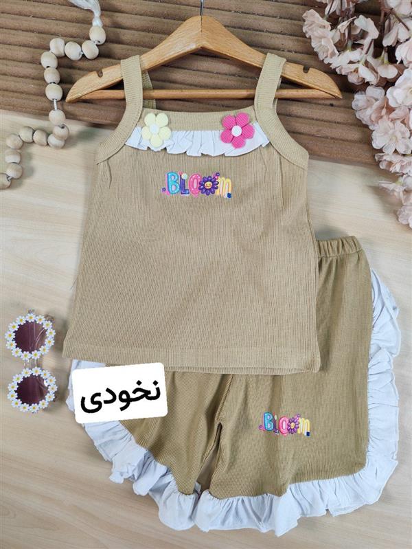 تاپ شلوارک بالن گلی