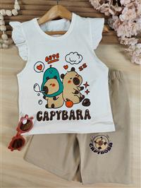 تاپ شلوارک capy bara