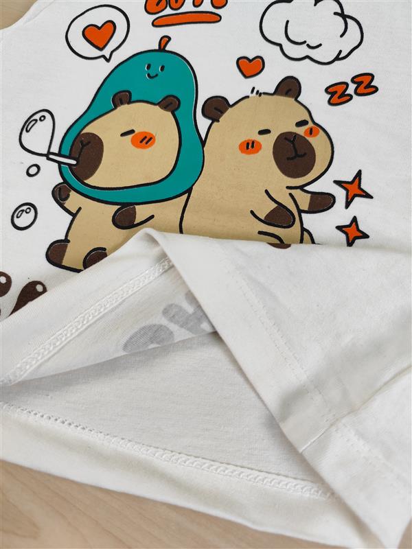 تاپ شلوارک capy bara