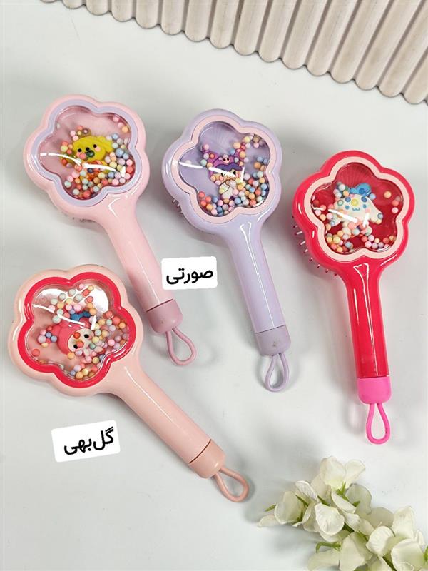 برس طرح گل رنگی