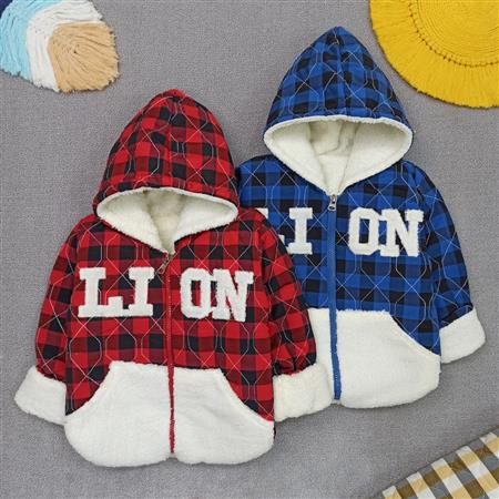 سویشرت چهارخونه Lion