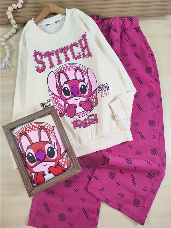 بلوز شلوار stitch 