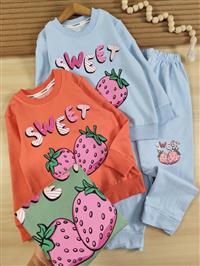 بلوز شلوار توت فرنگی sweet