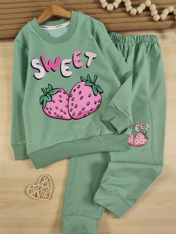 بلوز شلوار توت فرنگی sweet - تصویر 8