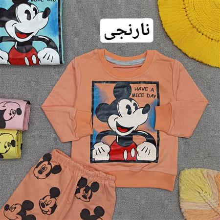 بلوز شلوار میکی موس خندان