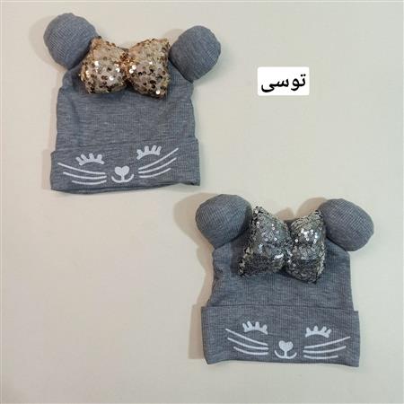 کلاه پاپیون پولکی