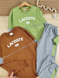 بلوز شلوار مارک lacoste