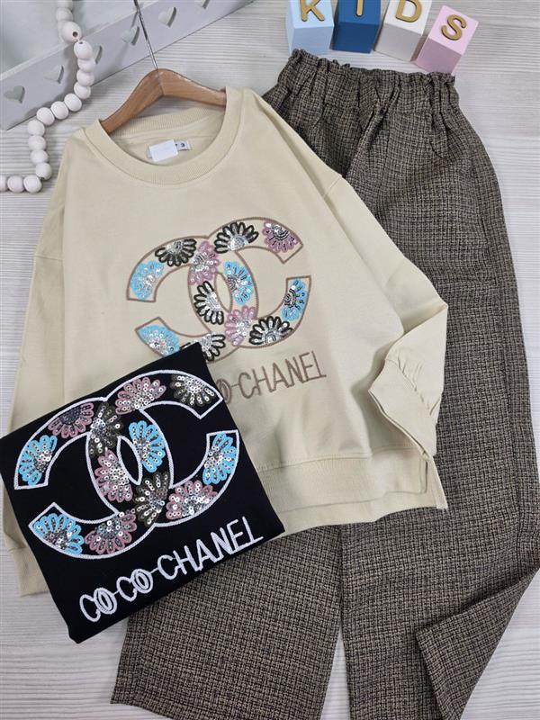 بلوز شلوار پولکی coco chanel