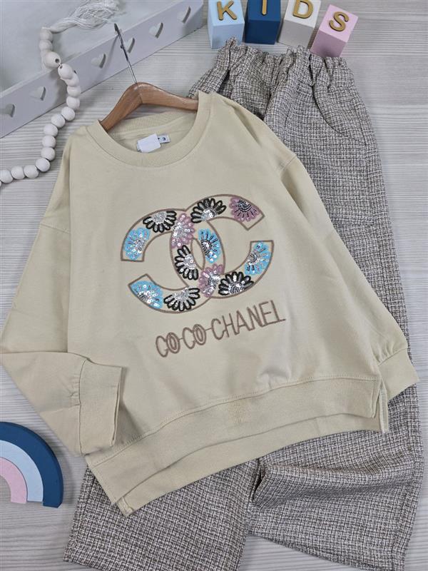 بلوز شلوار پولکی coco chanel - تصویر 4