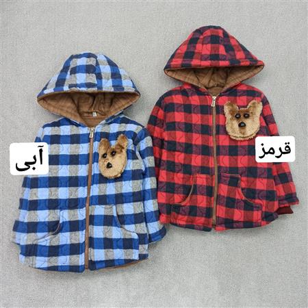 کاپشن رنگی خرسی سایز کوچک