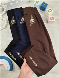 شلوار گلدوزی جیبی