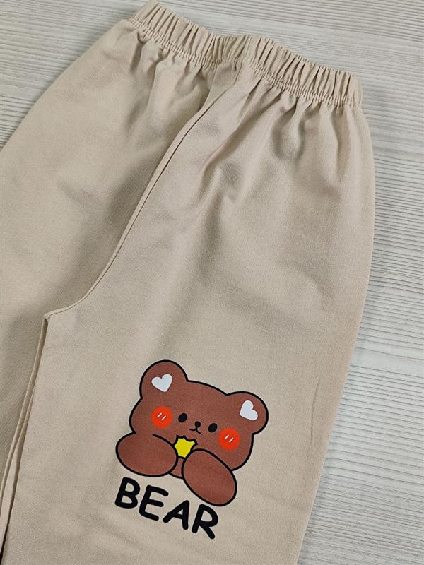 بلوز شلوار یقه دار Bear  - تصویر 4