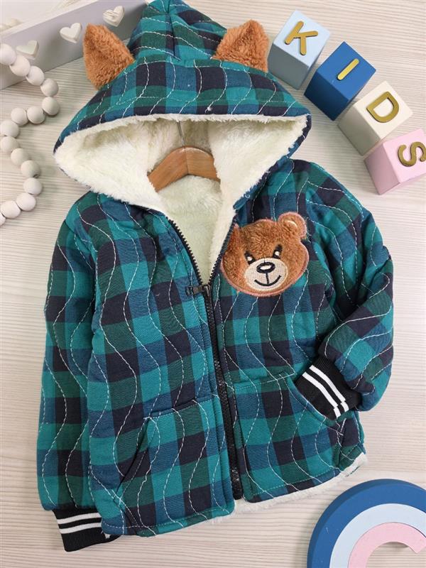 سویشرت چهارخونه تدی toy - تصویر 4