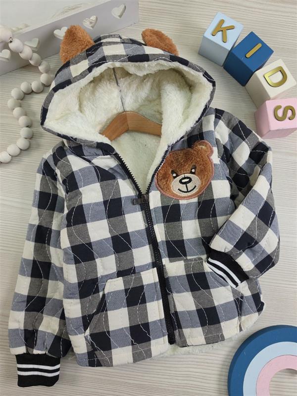 سویشرت چهارخونه تدی toy - تصویر 3