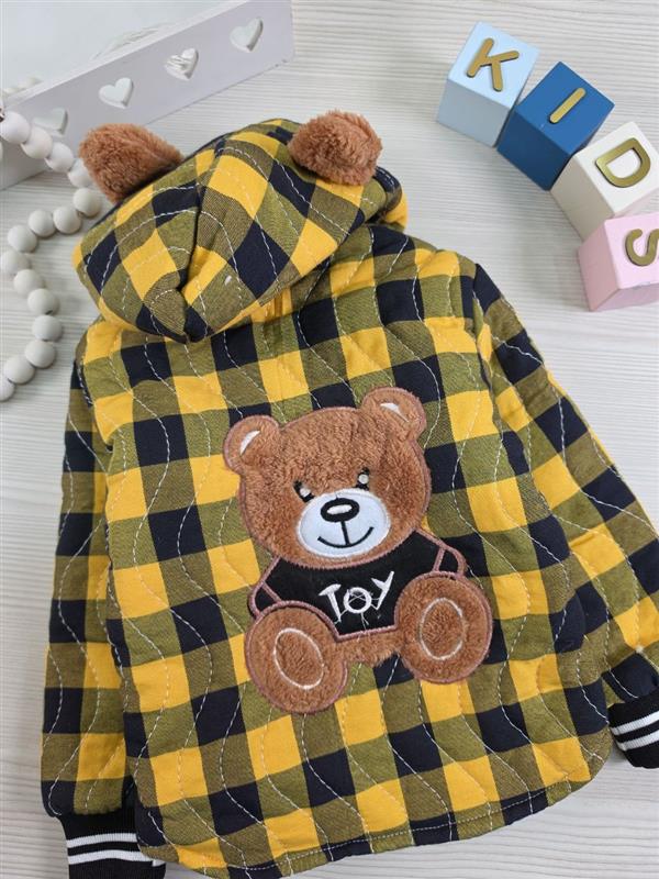 سویشرت چهارخونه تدی toy - تصویر 7