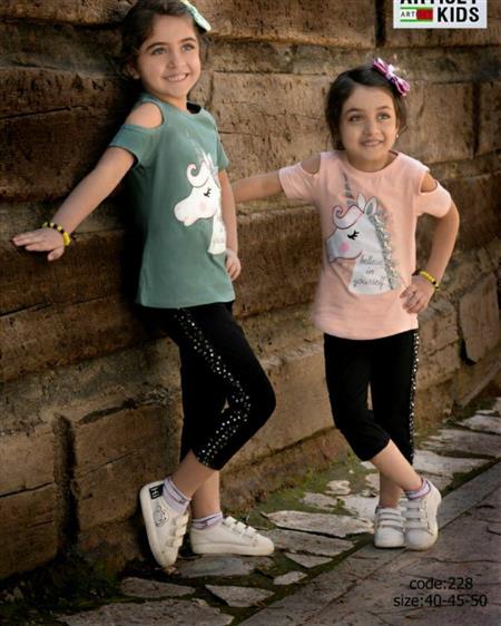تیشرت و شلوارک یونیکورن 🦄