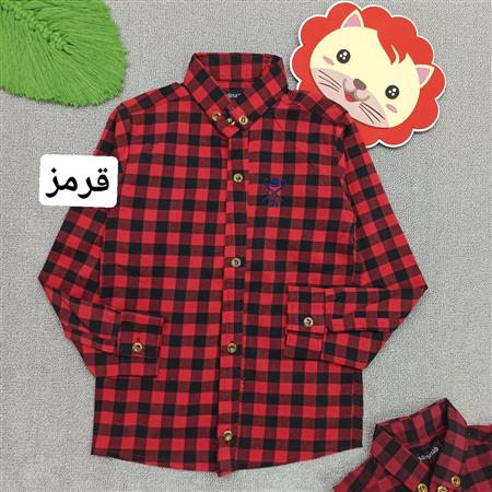 پیراهن چهارخونه یلدایی پسرانه