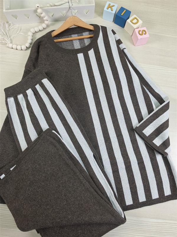 بافت شلوار خط سفید(مادر) - تصویر 8