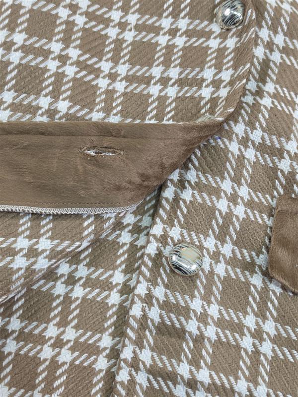 کت تک یقه انگلیسی مخمل - تصویر 3