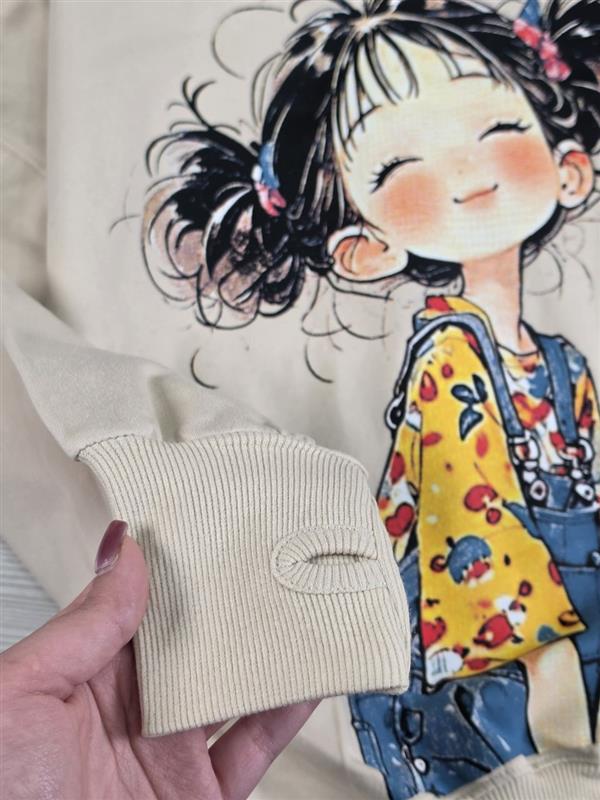 کراپ فینگردار و شلوار حروف ژاپنی - تصویر 5