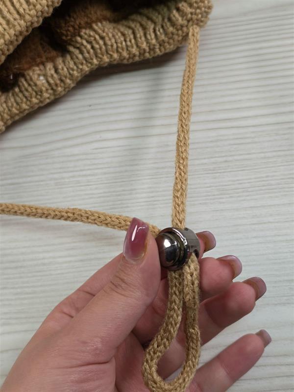 کلاه و رینگ طرح خرگوش گوش بافت - تصویر 4