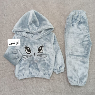 هودی شلوار پولیشی گربه