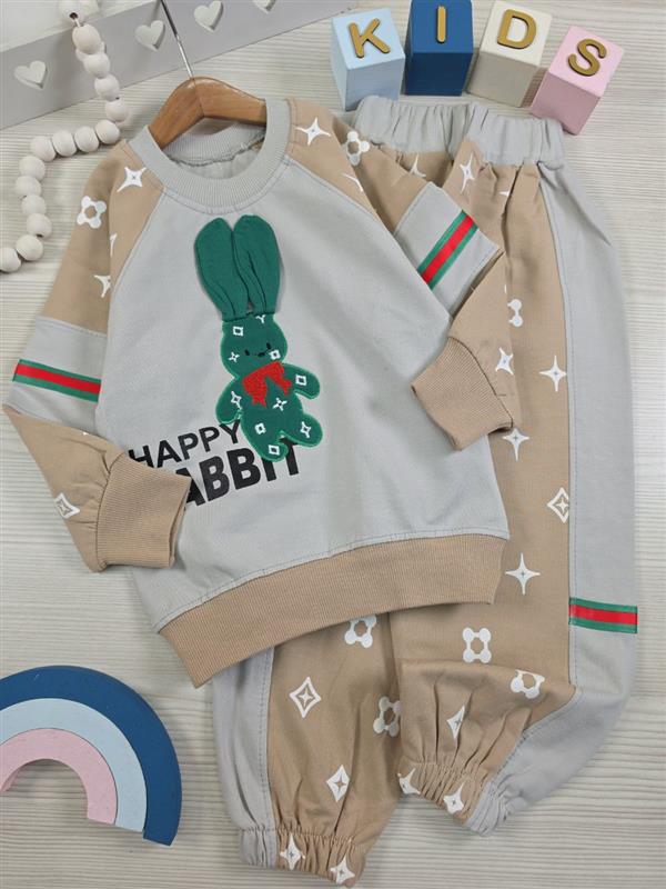 بلوز شلوار خرگوش سبز