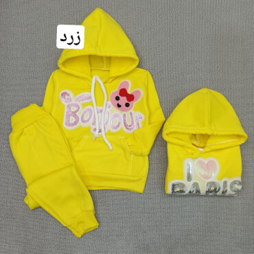 هودی شلوار طرح میکس تو کرکی