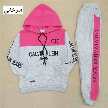 هودی شلوار دو رنگ CK