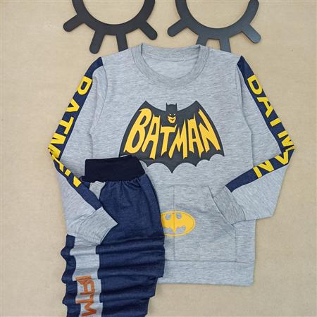 بلوز شلوار Batman جلو جیب