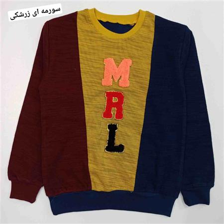 بلوز تک پسرانه سه رنگ حروف و عدد