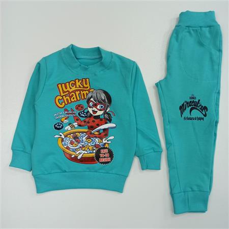 بلوز شلوار دختر کفشدوزکی Lucky charms