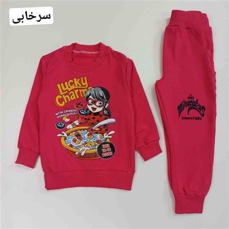 بلوز شلوار دختر کفشدوزکی Lucky charms
