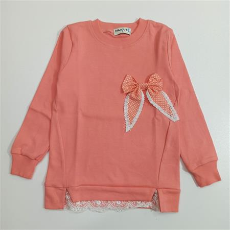 بلوز پاپیونی لب تور سایز بزرگ