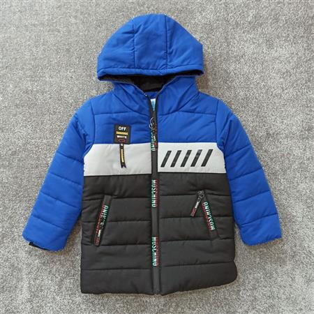 کاپشن Moschino آبی مشکی تکسایز