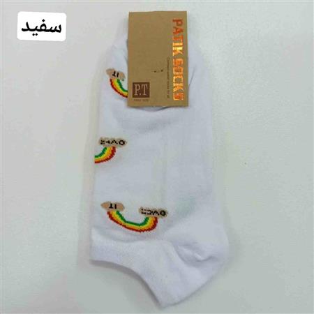 جوراب رنگین کمان زنانه