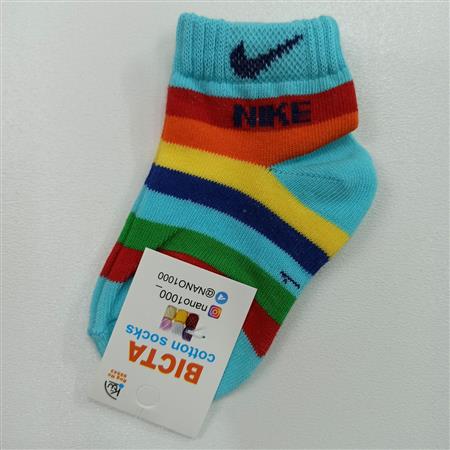 جوراب راه راه رنگی Nike