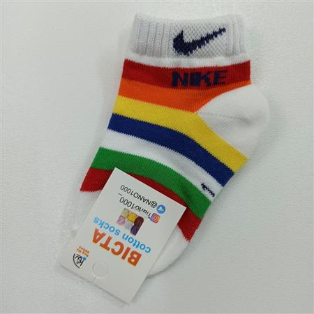 جوراب راه راه رنگی Nike
