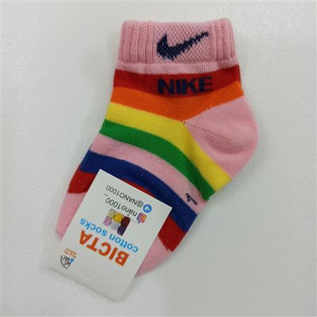 جوراب راه راه رنگی Nike