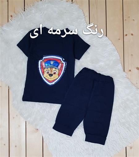 ست سگ نگهبان گلدوزی شده