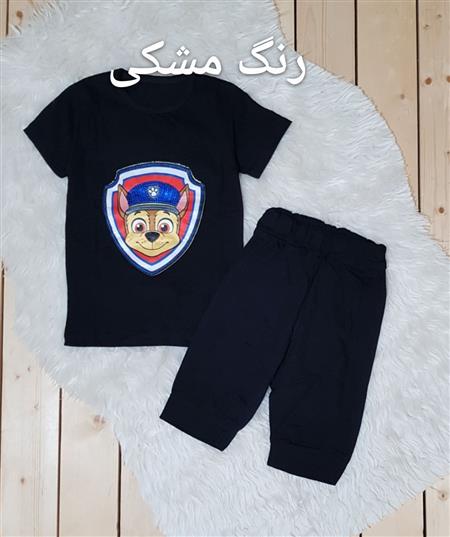 ست سگ نگهبان گلدوزی شده