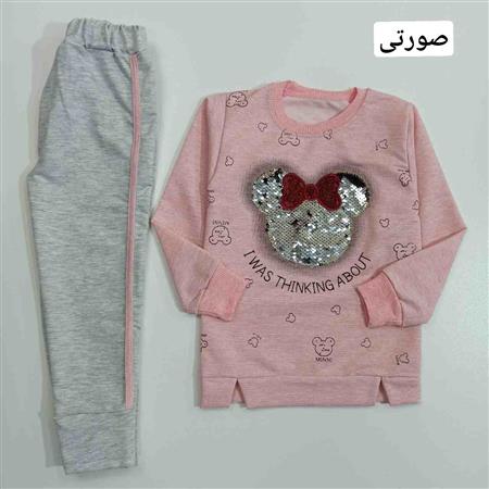 بلوز شلوار مینی پولکی