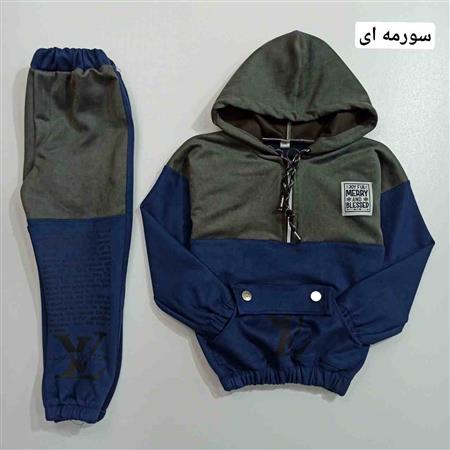 هودی شلوار مخمل سوئیت LV