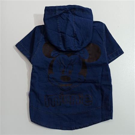 ست هودی شلوارک جین Micky