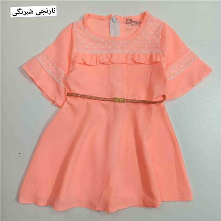 پیراهن پفکی کمربند D&G