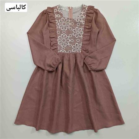 پیراهن میکرو خامه دوزی
