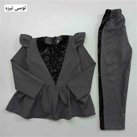 ست شومیز شلوار پولکی