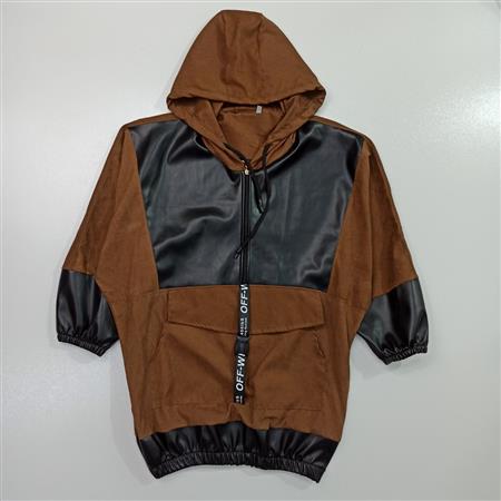 هودی میکرو چرم Off_white
