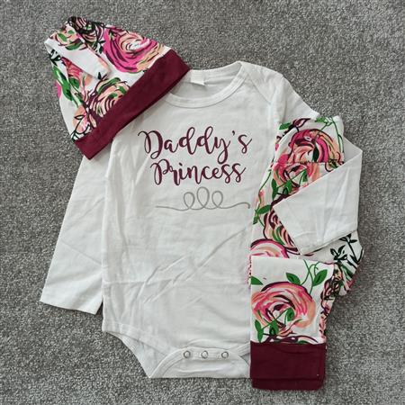 سه تیکه Daddy's Princess تکسایز
